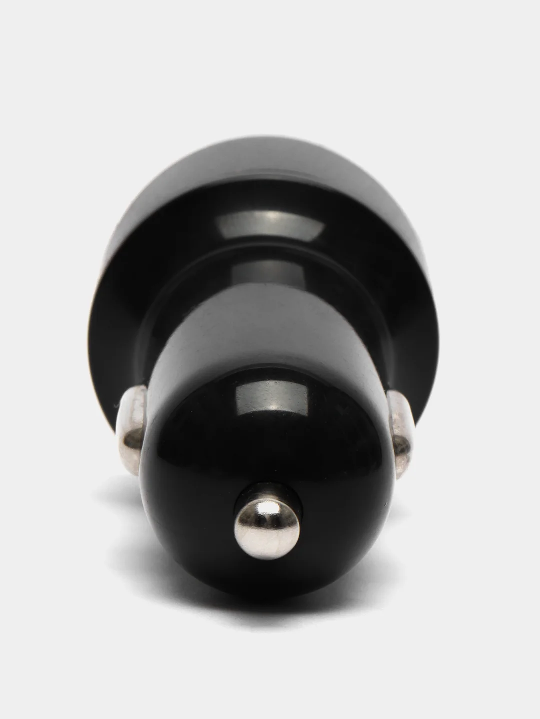Серебряный автомобильное зарядное устройство, 2 USB