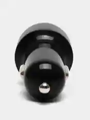 Серебряный автомобильное зарядное устройство, 2 USB