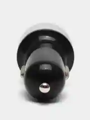 Серебряный автомобильное зарядное устройство, 2 USB