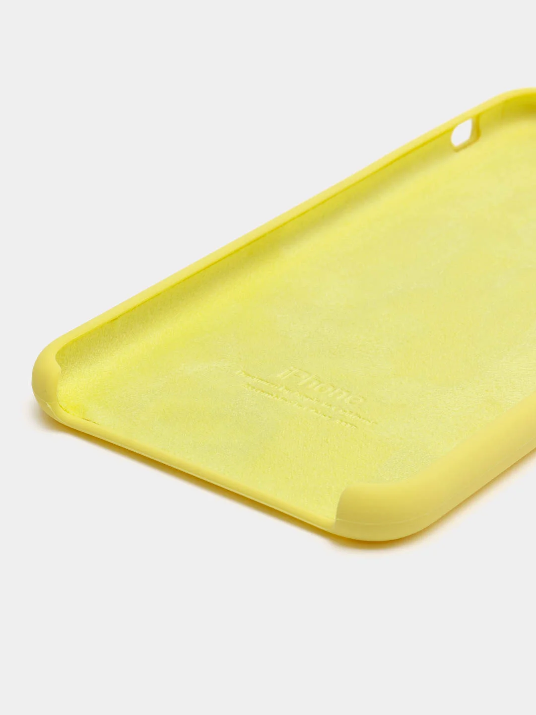 Лимонный чехол для iPhone XS Max, Silicone Case