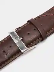 Шоколадный ремешок для часов из экокожи черный, коричневый, белый, красный
