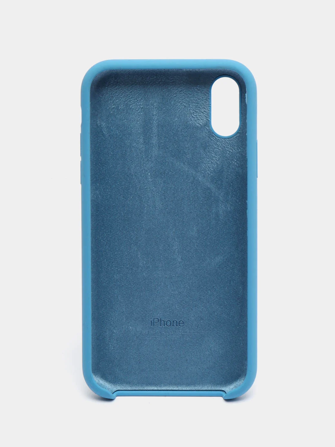 Лазурный чехол для iPhone XR (Silicone Case)
