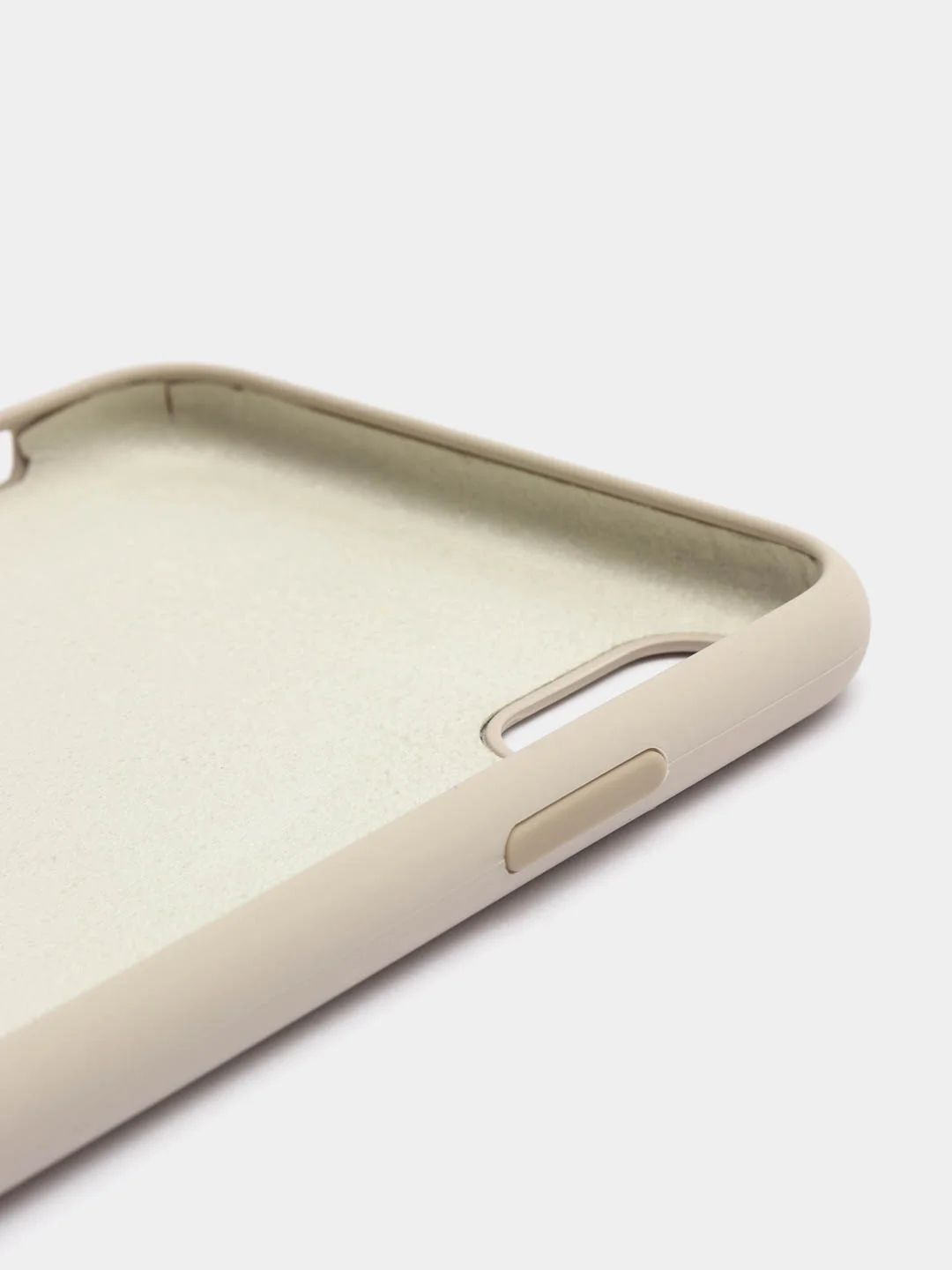 Песочный хаки чехол для iPhone XS Max, Silicone Case