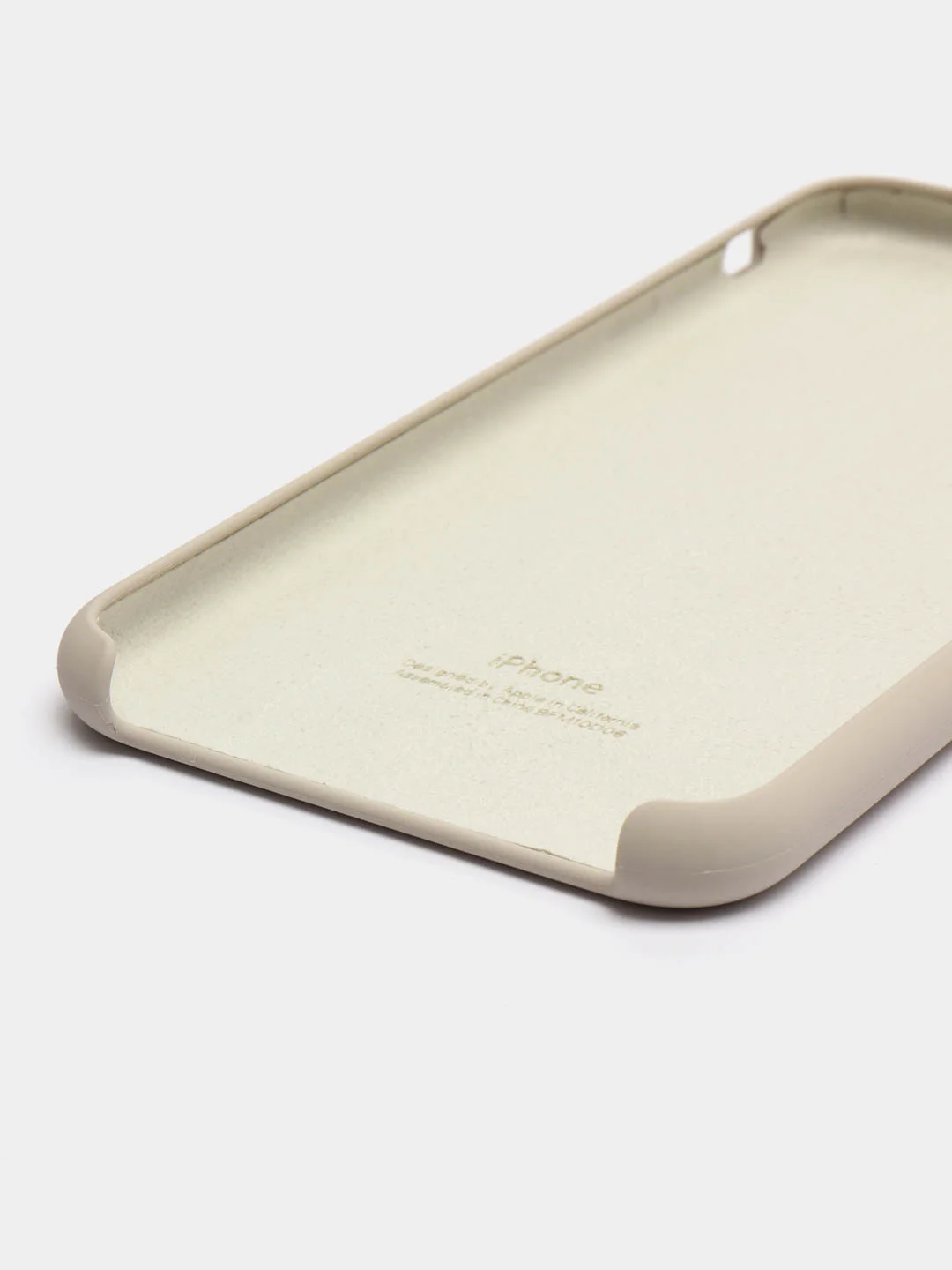 Песочный хаки чехол для iPhone XS Max, Silicone Case