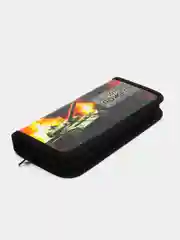 Пенал школьный для девочек, мальчика Пифагор, 1 отделение, 19х9 см, Iron Power, 229193