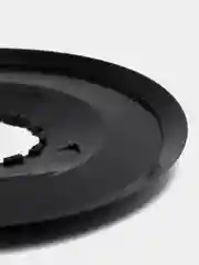 Защита блока звезд вело (пластик черный, Shimano D137 мм.)