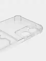 Прозрачный чехол для Realme 10, Реалми 10 прозрачный, с карманом для карты