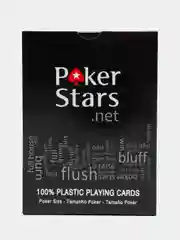 Игральные пластиковые карты для покера, Pokerstars, 54 шт
