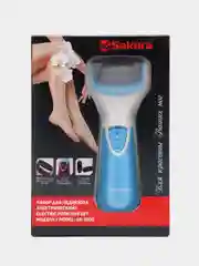 Пемза электрическая Sakura SA-5505BL роликовая, 2 сменных ролика разной зернистости