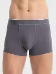 Серый трусы мужские, боксеры, хлопковые, спортивные