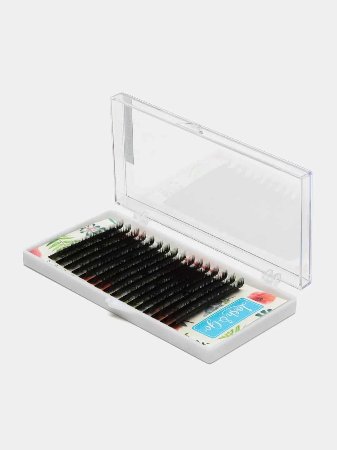 Ресницы для наращивания черные Lash&Go, отдельные длины