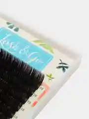 Ресницы для наращивания черные Lash&Go, отдельные длины