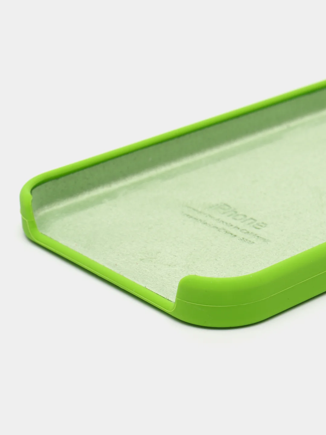 Лайм чехлы для iPhone 12/12Pro, Silicone Case