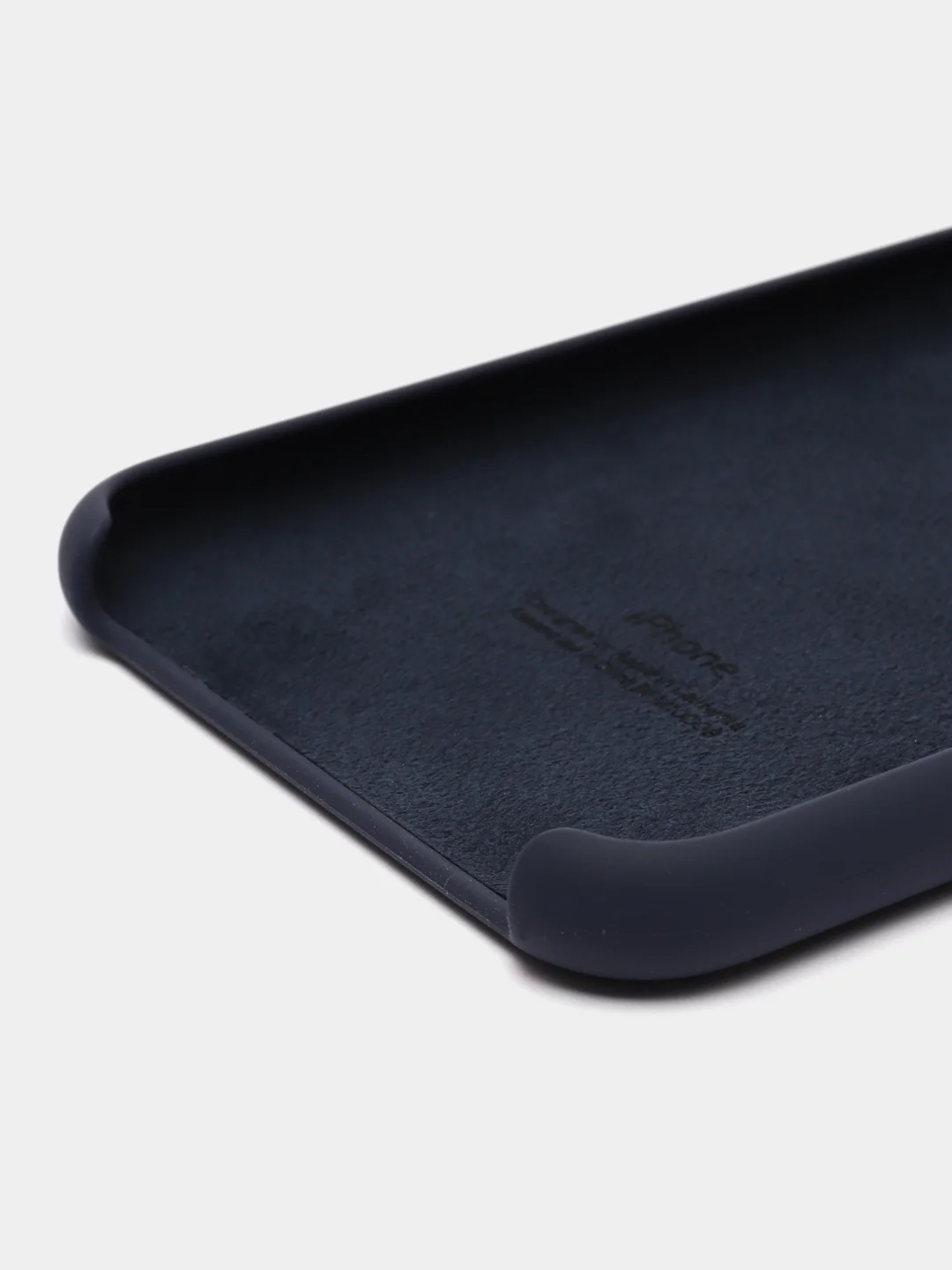 Синий меланж чехол для iPhone XS Max, Silicone Case