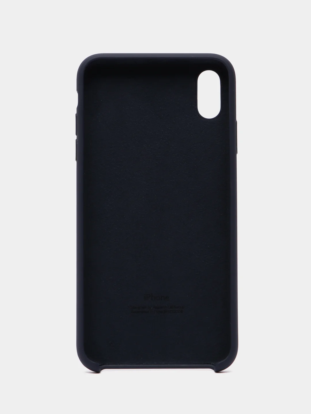 Синий меланж чехол для iPhone XS Max, Silicone Case