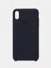 Синий меланж чехол для iPhone XS Max, Silicone Case