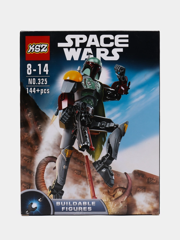 Конструктор Spase Wars фигурка Боба Фетт (Star Звездные войны Wars)