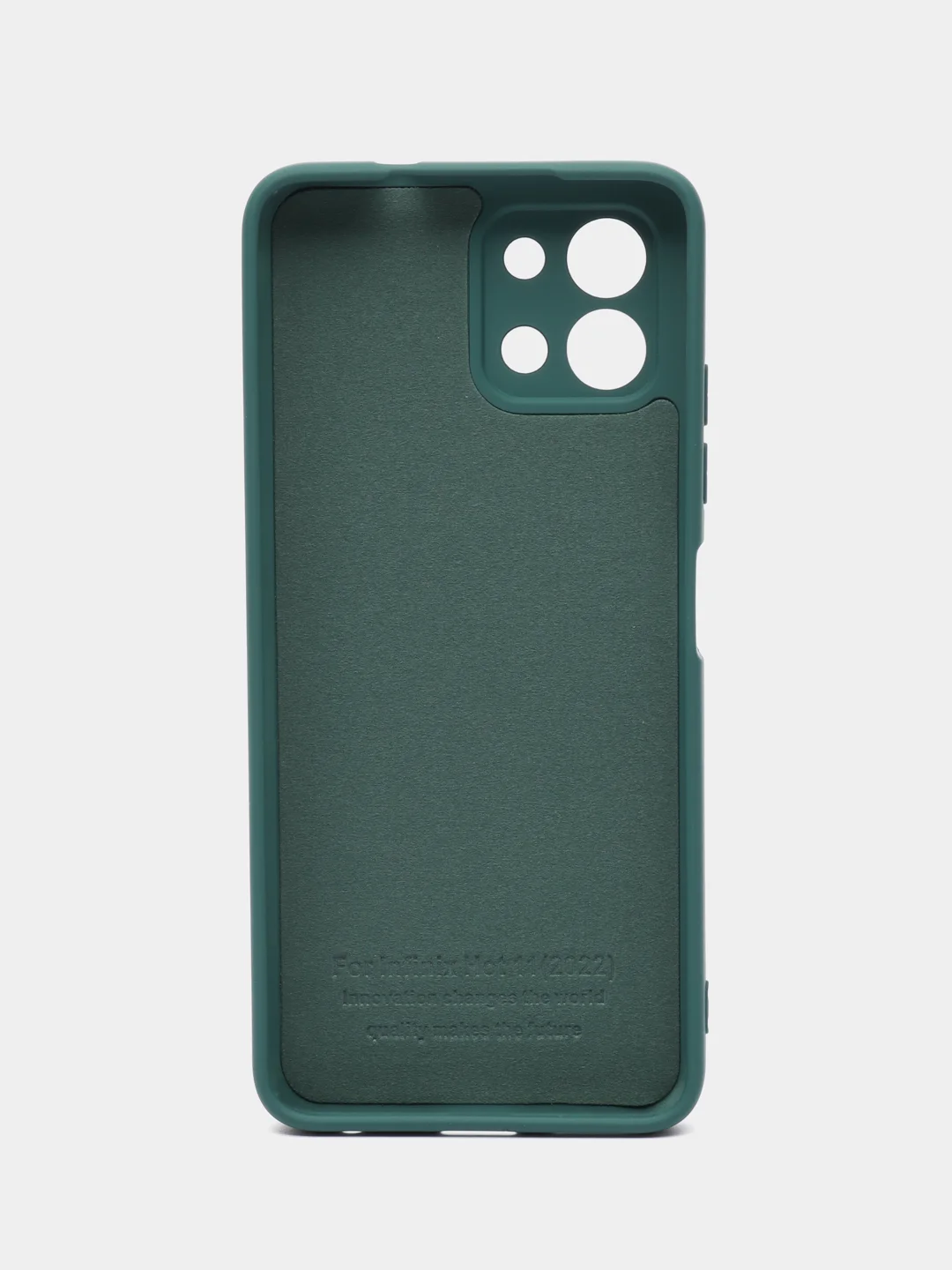 Зеленый чехол силиконовый для Infinix Hot 11 2022 / Инфиникс Хот 11 2022 Silicone Cover