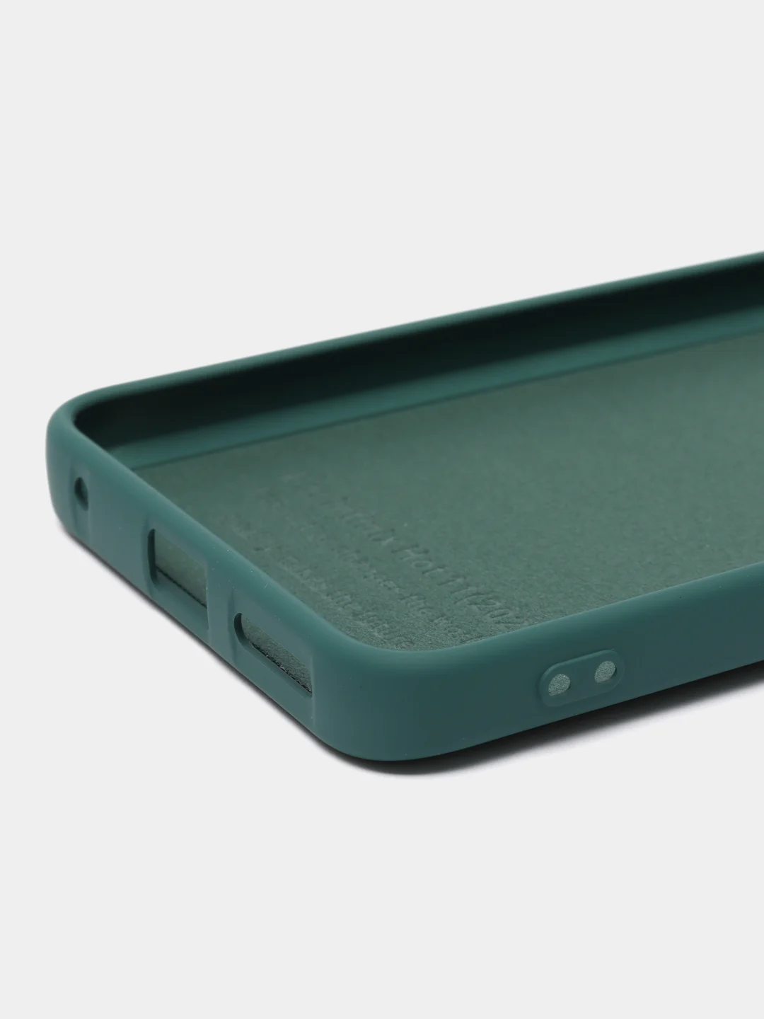 Зеленый чехол силиконовый для Infinix Hot 11 2022 / Инфиникс Хот 11 2022 Silicone Cover