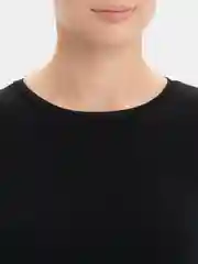 Черный лонгслив