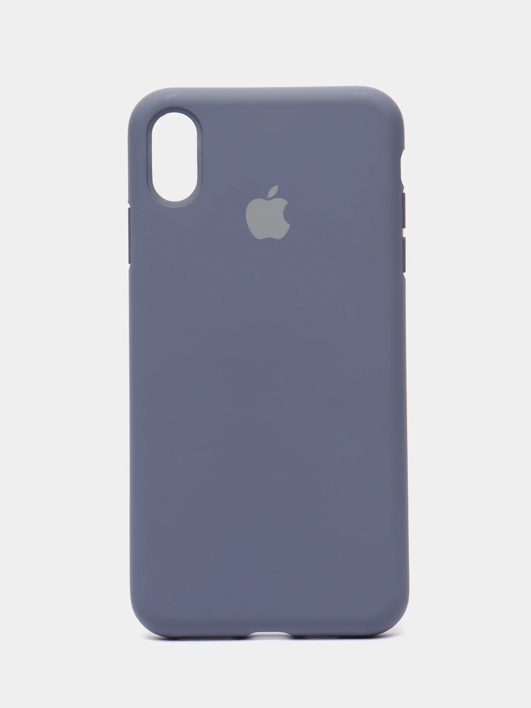 Серый меланж чехол для iPhone XS Max, Silicone Case