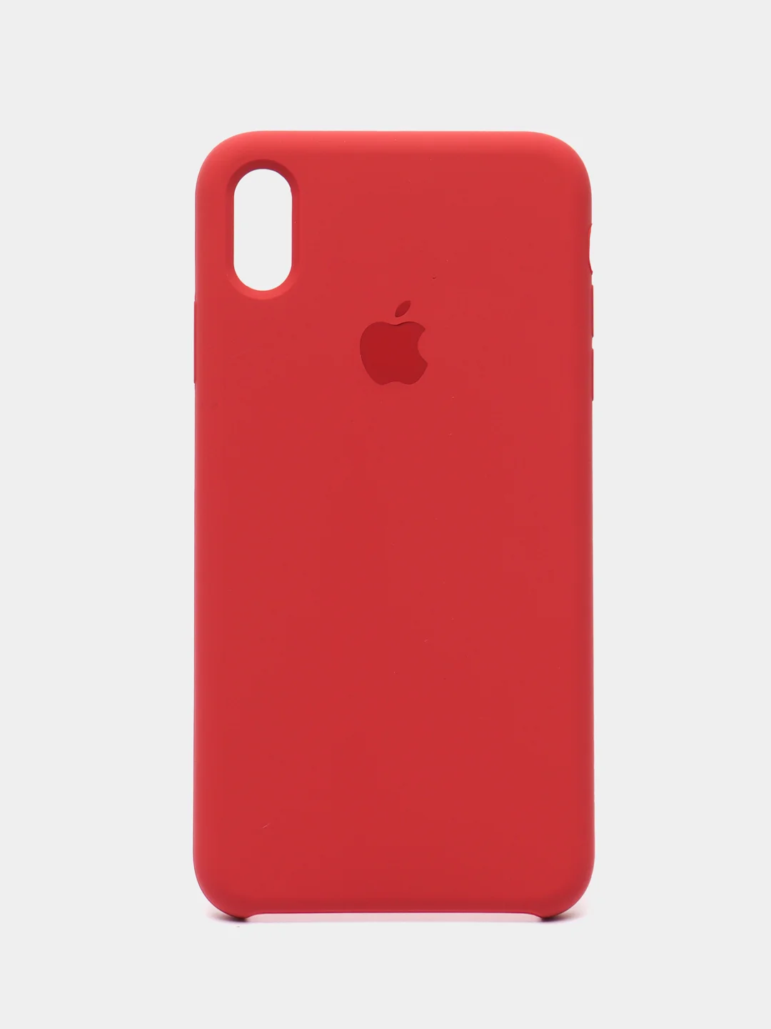 Алый чехол для iPhone XS Max, Silicone Case