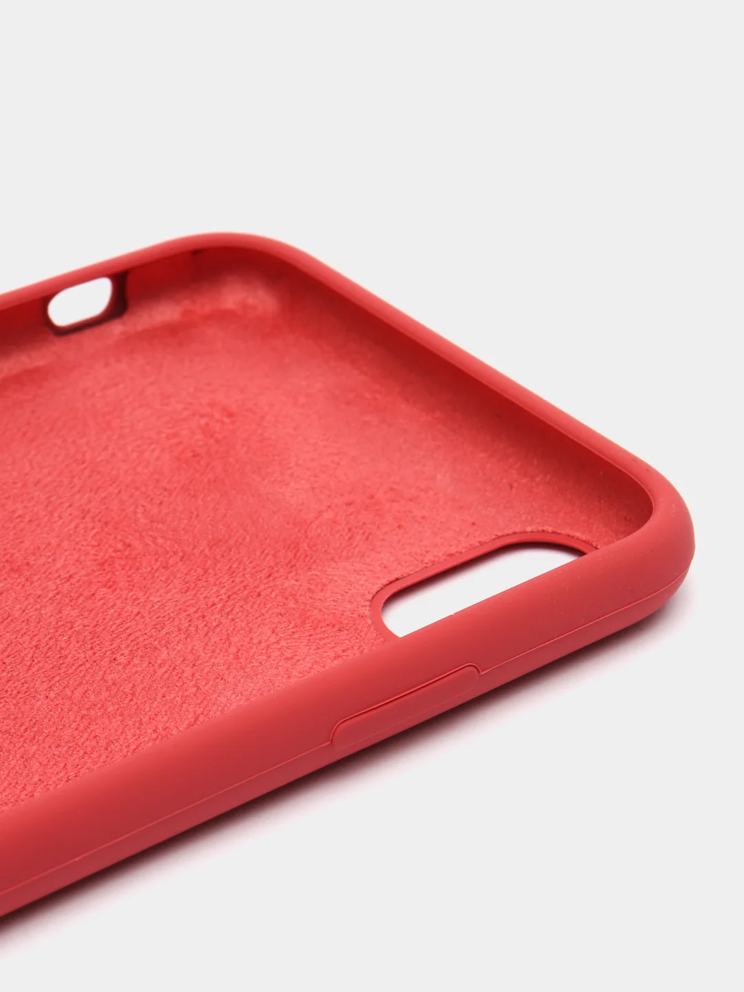 Алый чехол для iPhone XS Max, Silicone Case
