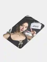Карточки K-POP группы "BlackPink" JISOO, 8 штук
