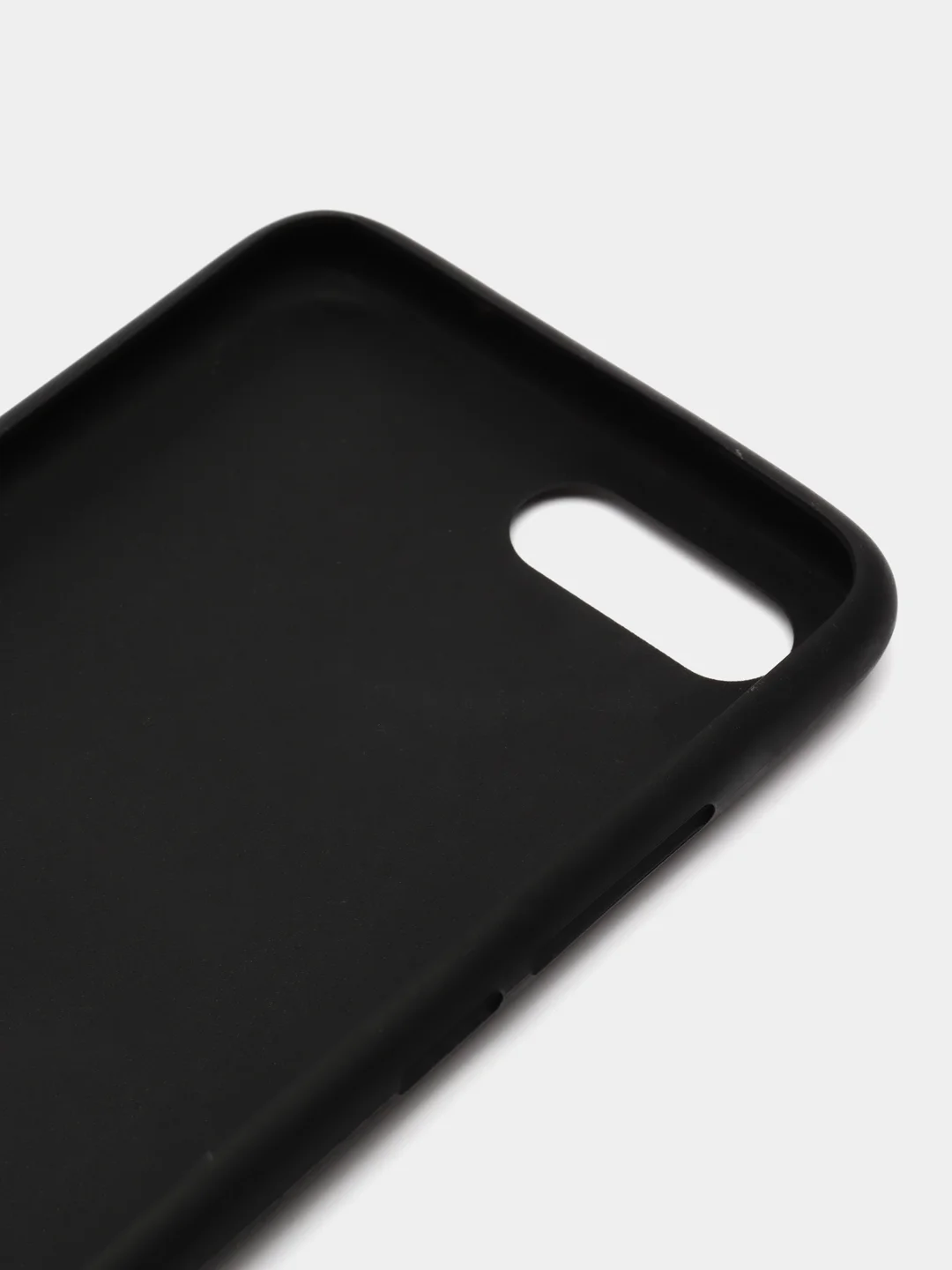Черный силиконовый чехол текстурный джинсовый Honor 10