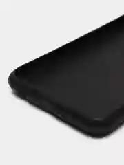 Черный силиконовый чехол текстурный джинсовый Honor 10