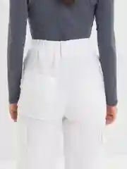 Белый брюки карго