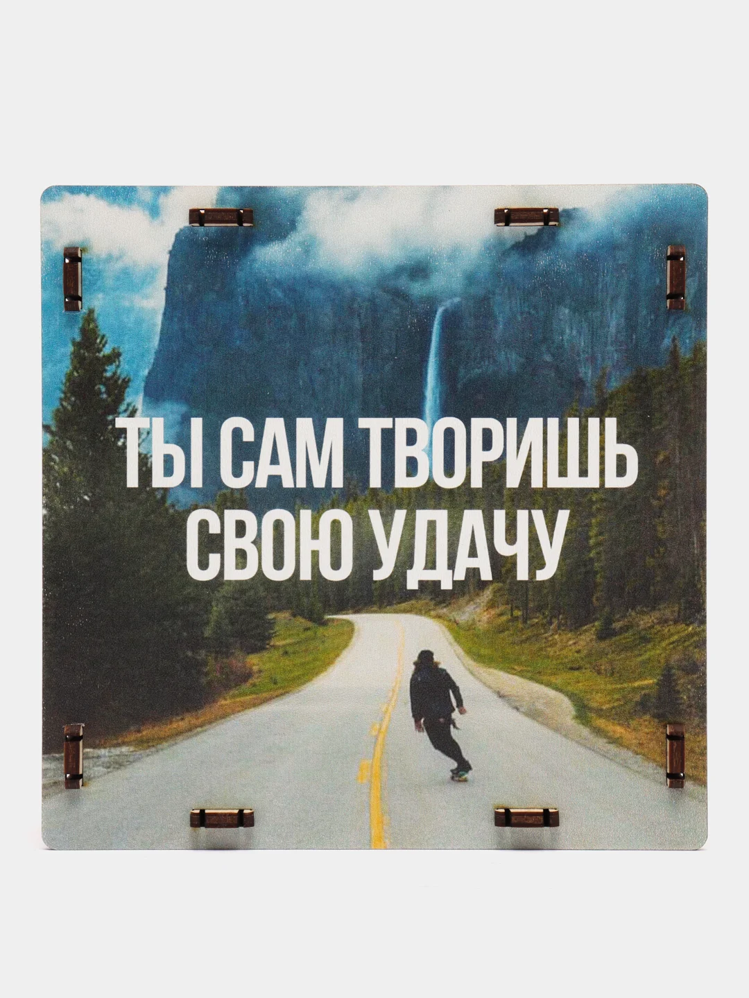 Серый деревянная копилка из тик тока 50500