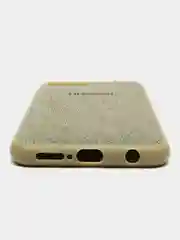 Золотой силиконовый чехол текстурный джинсовый Honor 10