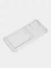 Прозрачный чехол для Huawei Nova Y61 Хуавей Нова У61 прозрачный, с карманом для карты