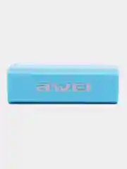Голубой ручной портативный мини-вентилятор Awei F5