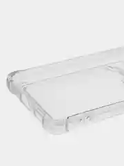 Прозрачный чехол для Xiaomi 12 Lite / Сяоми 12 Лайт прозрачный, с карманом для карты