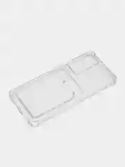 Прозрачный чехол для Xiaomi 12 Lite / Сяоми 12 Лайт прозрачный, с карманом для карты
