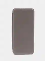 Серый чехол-книжка для Tecno Spark Go 2023 / Infinix Smart 7 / Smart 7 Plus / Tecno Pop 7 Pro