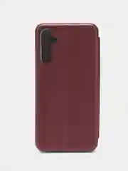 Багровый чехол-книжка для Samsung Galaxy A24 (Самсунг Галакси А24)