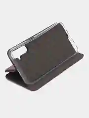 Багровый чехол-книжка для Samsung Galaxy A24 (Самсунг Галакси А24)