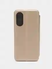 Золотой чехол-книжка для OPPO Reno 8T 4G (Оппо Рено 8Т)