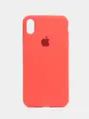Кораллово-розовый чехол для iPhone XS Max, Silicone Case