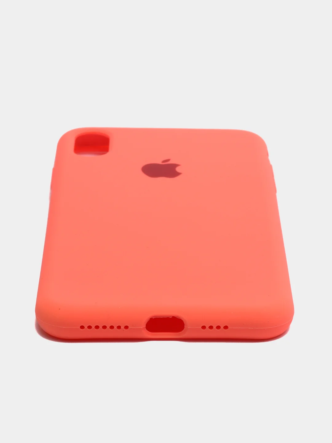 Кораллово-розовый чехол для iPhone XS Max, Silicone Case