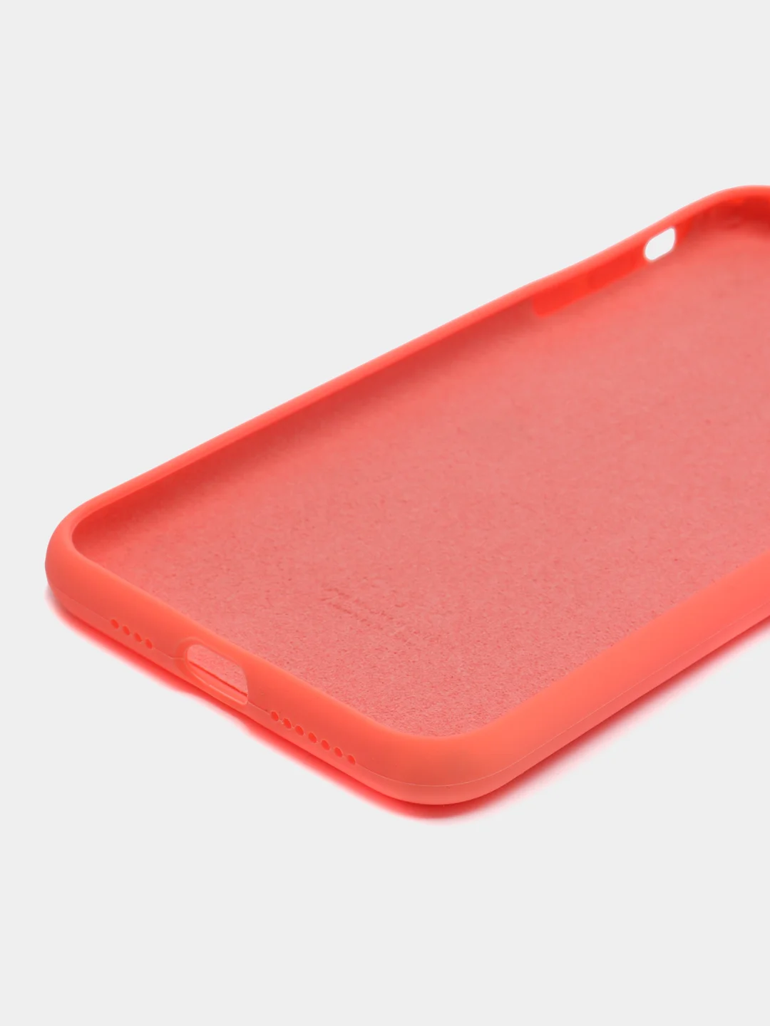 Кораллово-розовый чехол для iPhone XS Max, Silicone Case