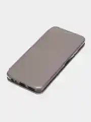 Серый чехол-книжка для Tecno Spark 10 / 10C (Техно Спарк 10 / 10С)