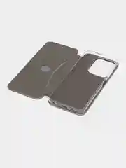 Серый чехол-книжка для Tecno Spark 10 / 10C (Техно Спарк 10 / 10С)