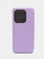 Сиреневый чехол-книжка для Tecno Spark 10 Pro (Техно Спарк 10 Про)