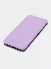 Сиреневый чехол-книжка для Tecno Spark 10 Pro (Техно Спарк 10 Про)