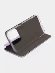 Сиреневый чехол-книжка для Tecno Spark 10 Pro (Техно Спарк 10 Про)