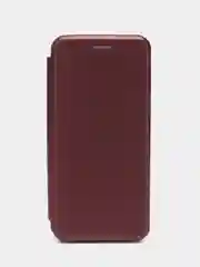 Багровый чехол-книжка для OPPO Reno 8T 4G (Оппо Рено 8Т)